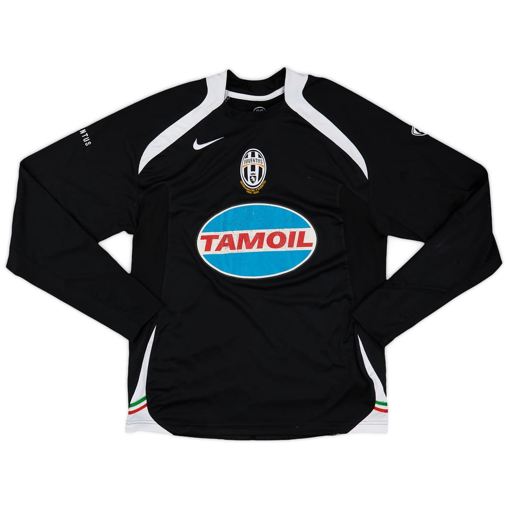 2005-06 Juventus Nike Training L/S Shirt - 6/10 - (M)