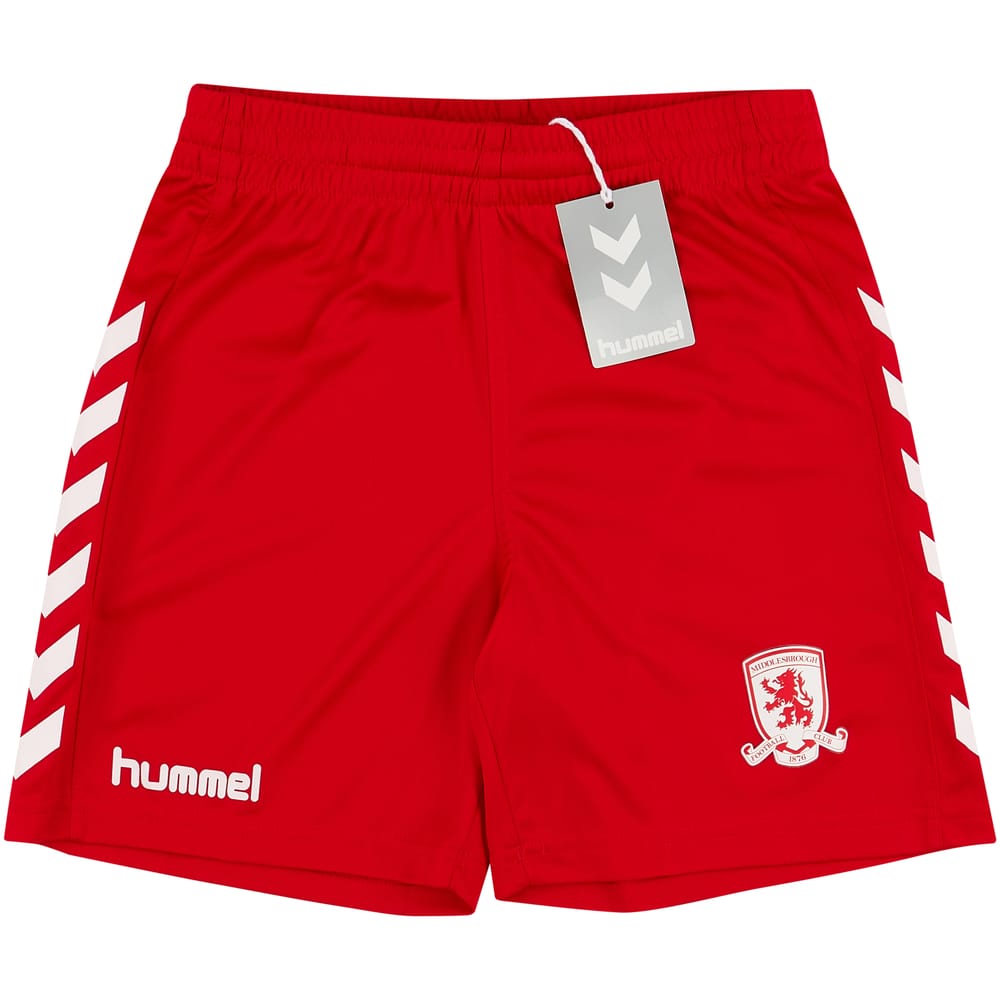 2019-20 Middlesbrough Hummel Training Shorts (L.Kids)
