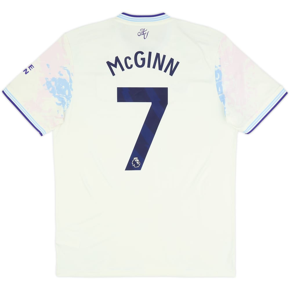 2025-26 Aston Villa Third Shirt McGinn #7