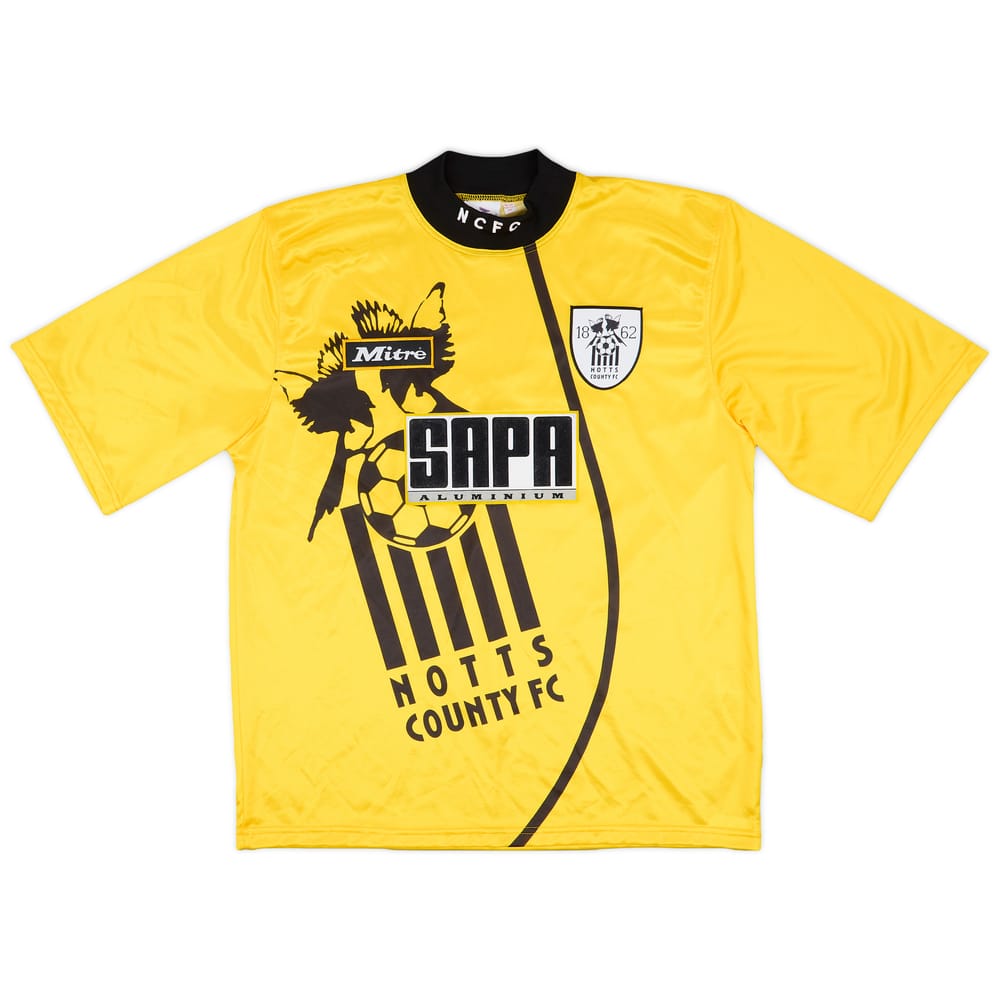 1995-97 Notts County Away Shirt - 10/10 - (L)