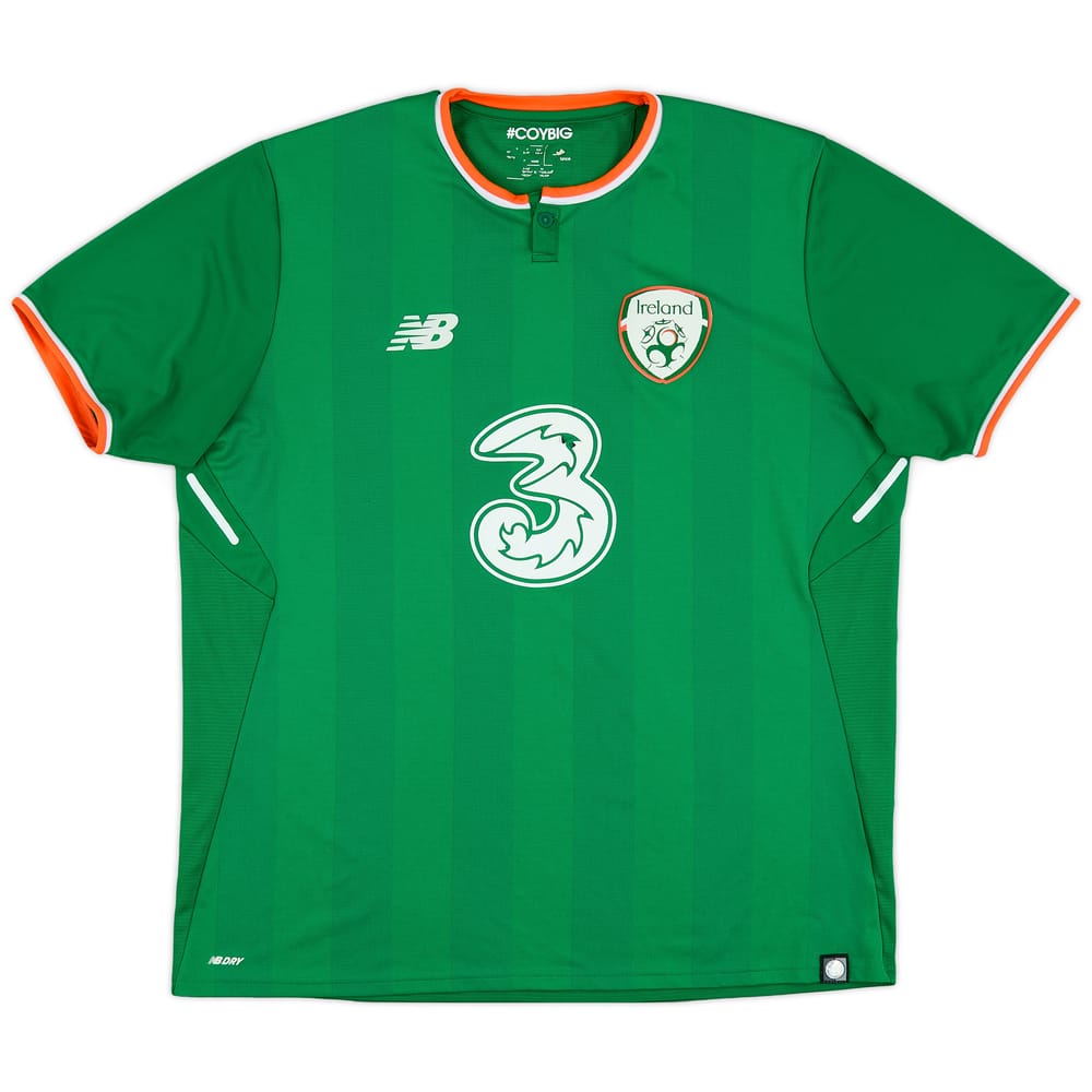 2017-18 Ireland Home Shirt - 5/10 - (XL)
