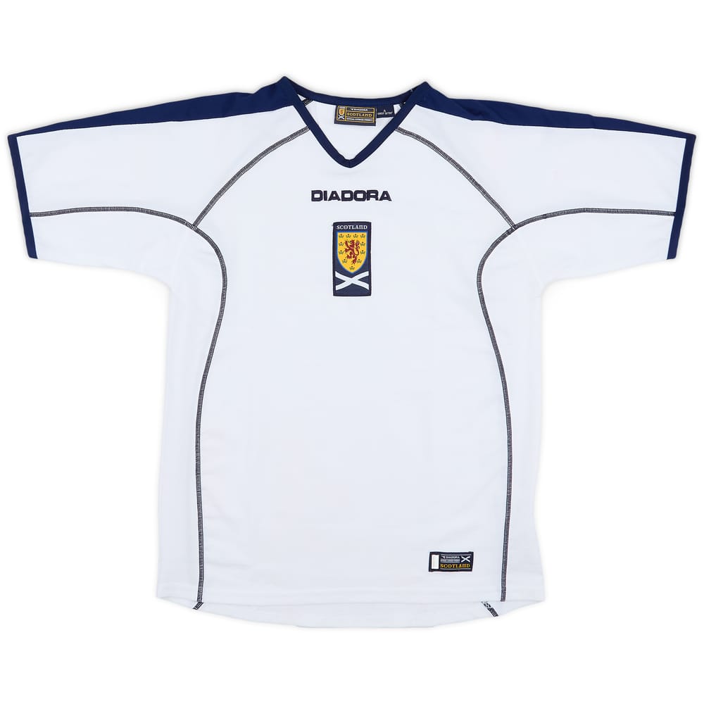 2003-05 Scotland Away Shirt - 9/10 - (L.Boys)