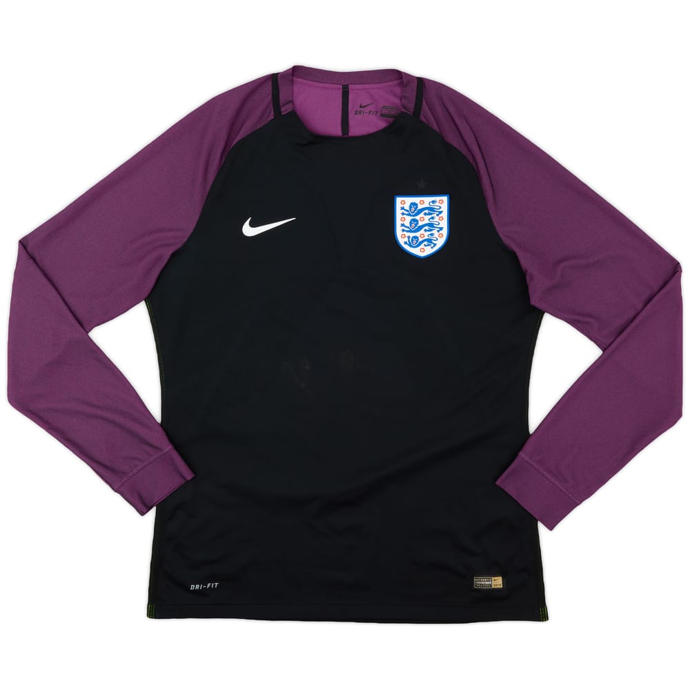 2016-18 England Authentic GK Shirt - 4/10 - (XL)