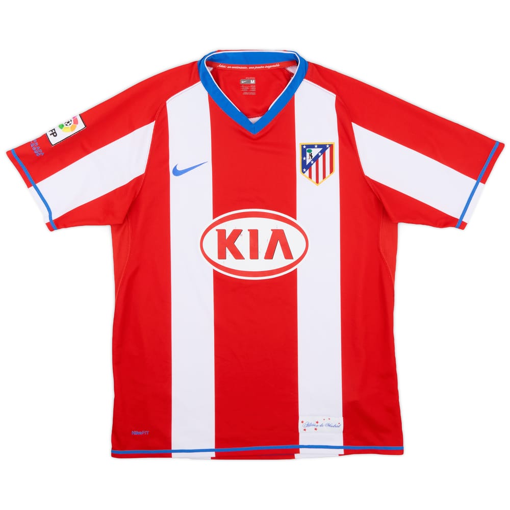 2007-08 Atletico Madrid Home Shirt - 6/10 - (M)