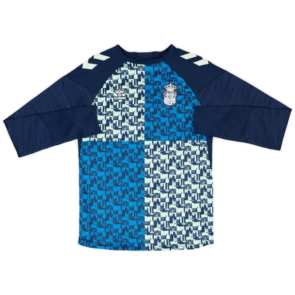 2024-25 Las Palmas Hummel Pre-Match Sweat Top