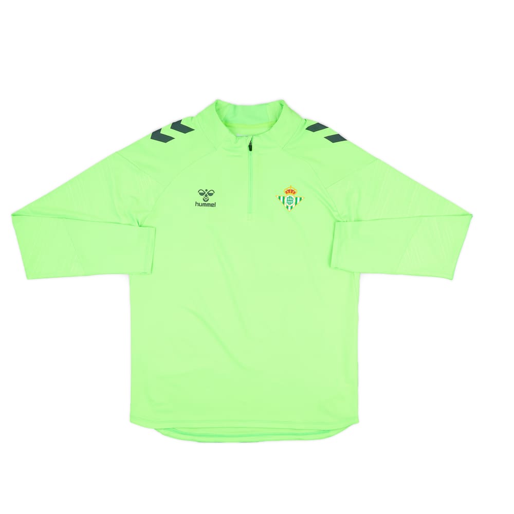 2024-25 Real Betis Hummel 1/4 Zip Training Top