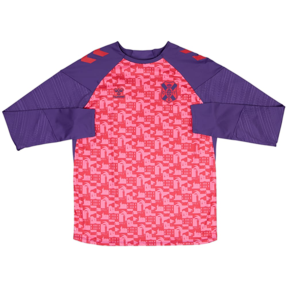 2024-25 Tenerife Hummel Pre-Match Sweat Top