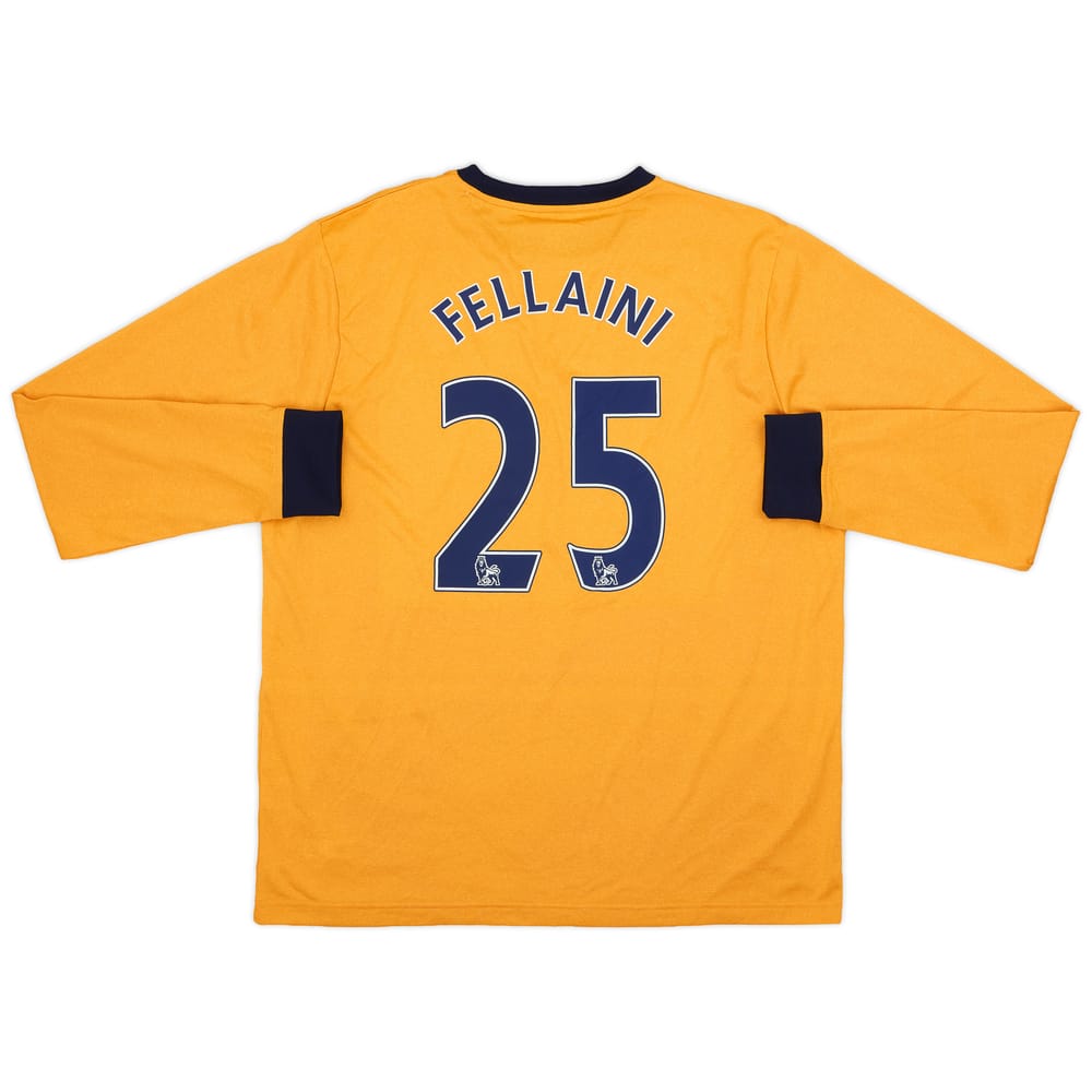 2011-12 Everton Away L/S Shirt Fellaini #25 (XL)