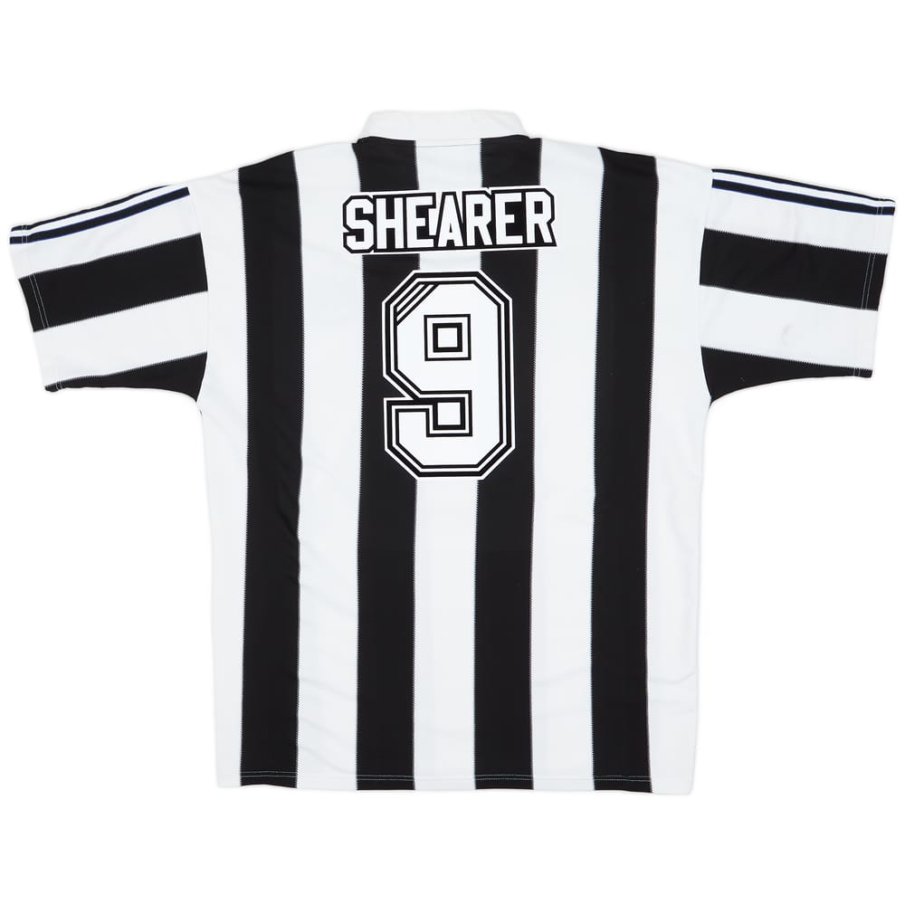 1995-97 Newcastle Home Shirt Shearer #9 - 7/10 - (XL)