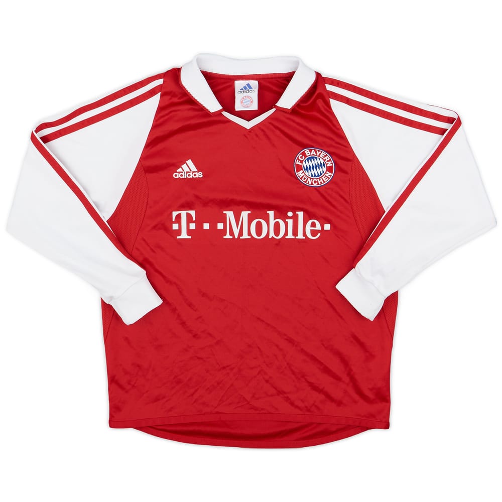 2003-04 Bayern Munich Home Shirt - 9/10 - (M.Boys)
