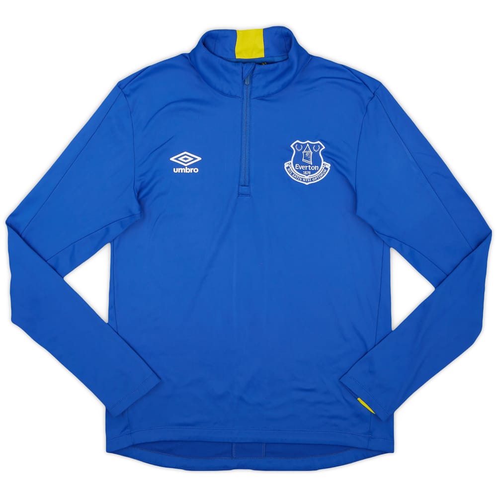2016-17 Everton Umbro 1/4 Zip Training Top - 9/10 - (M)
