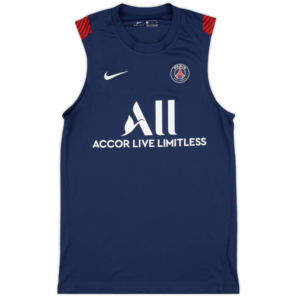 2020-21 Paris Saint-Germain Nike Training Vest - 9/10 - (S)