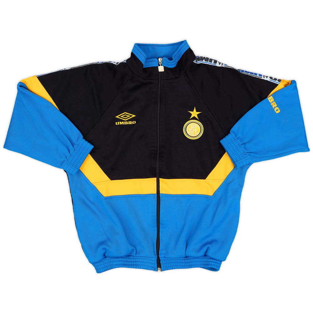 1997-98 Inter Milan Umbro Track Jacket - 8/10 - (L.Boys)