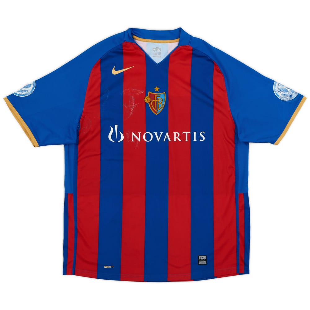 2008-09 FC Basel Home Shirt - 6/10 - (XL)
