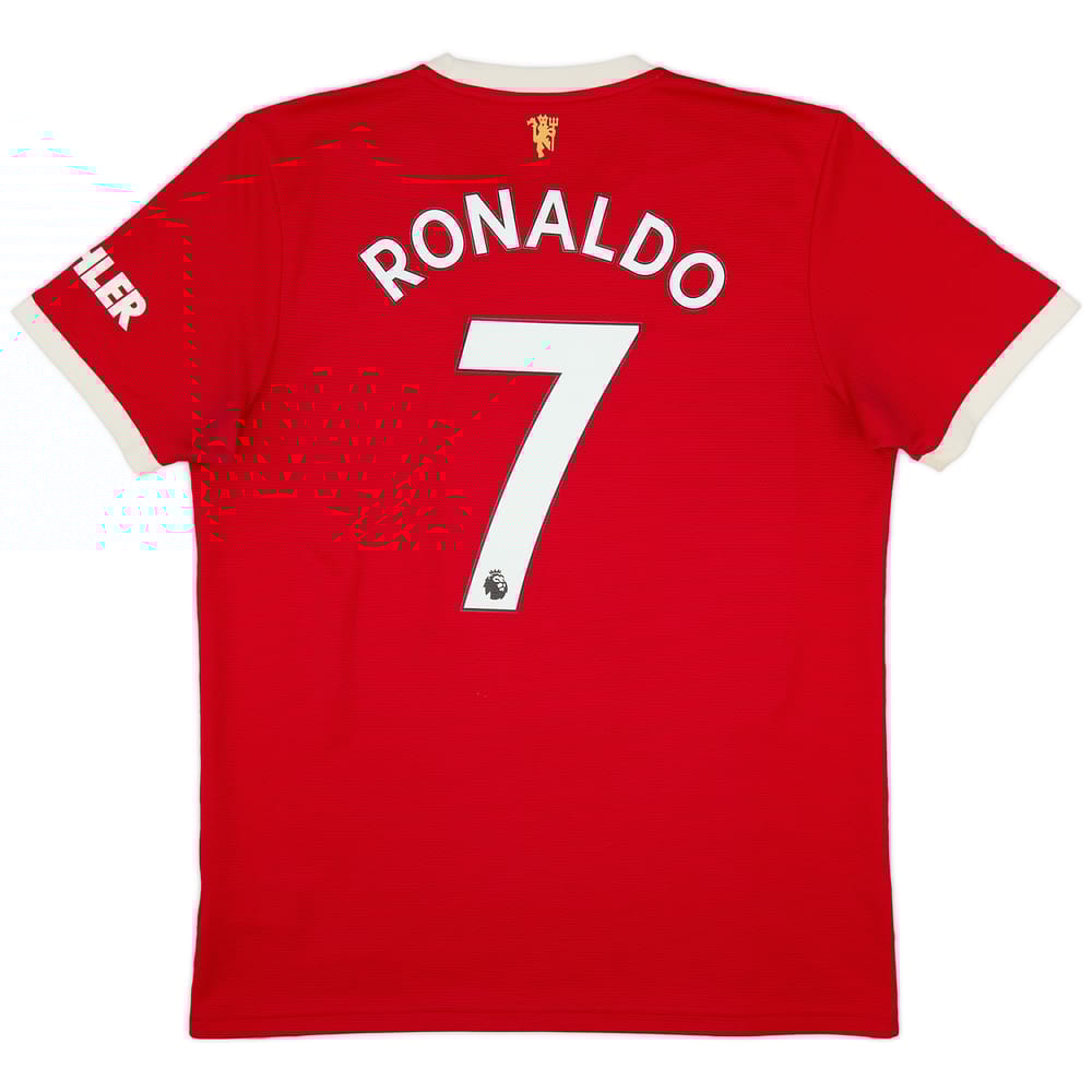2021-22 Manchester United Home Shirt Ronaldo #7 - 5/10 - (L)
