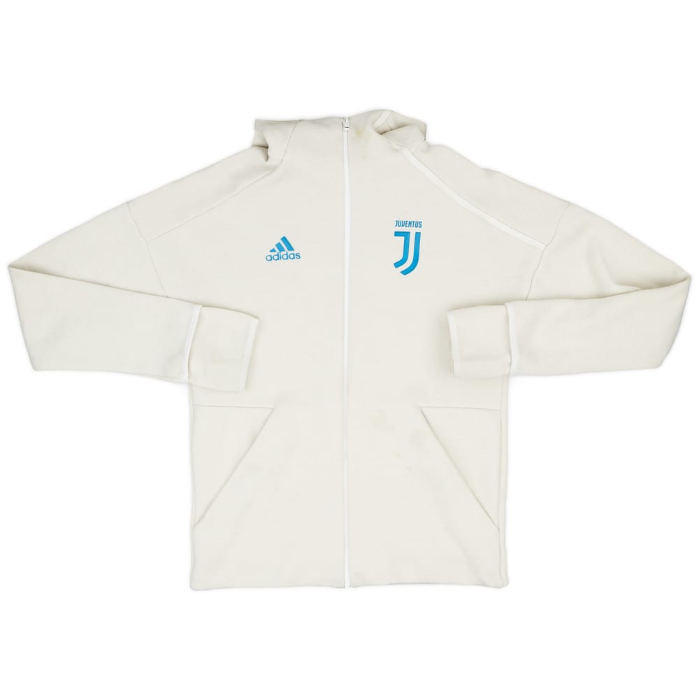 2019-20 Juventus adidas Hooded Track Jacket - 6/10 - (S)