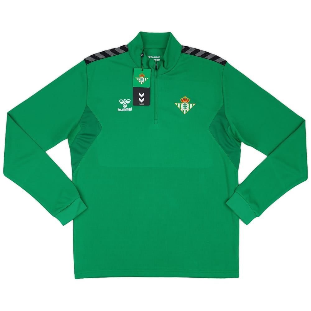 2022-23 Real Betis Hummel 1/4 Zip Training Top