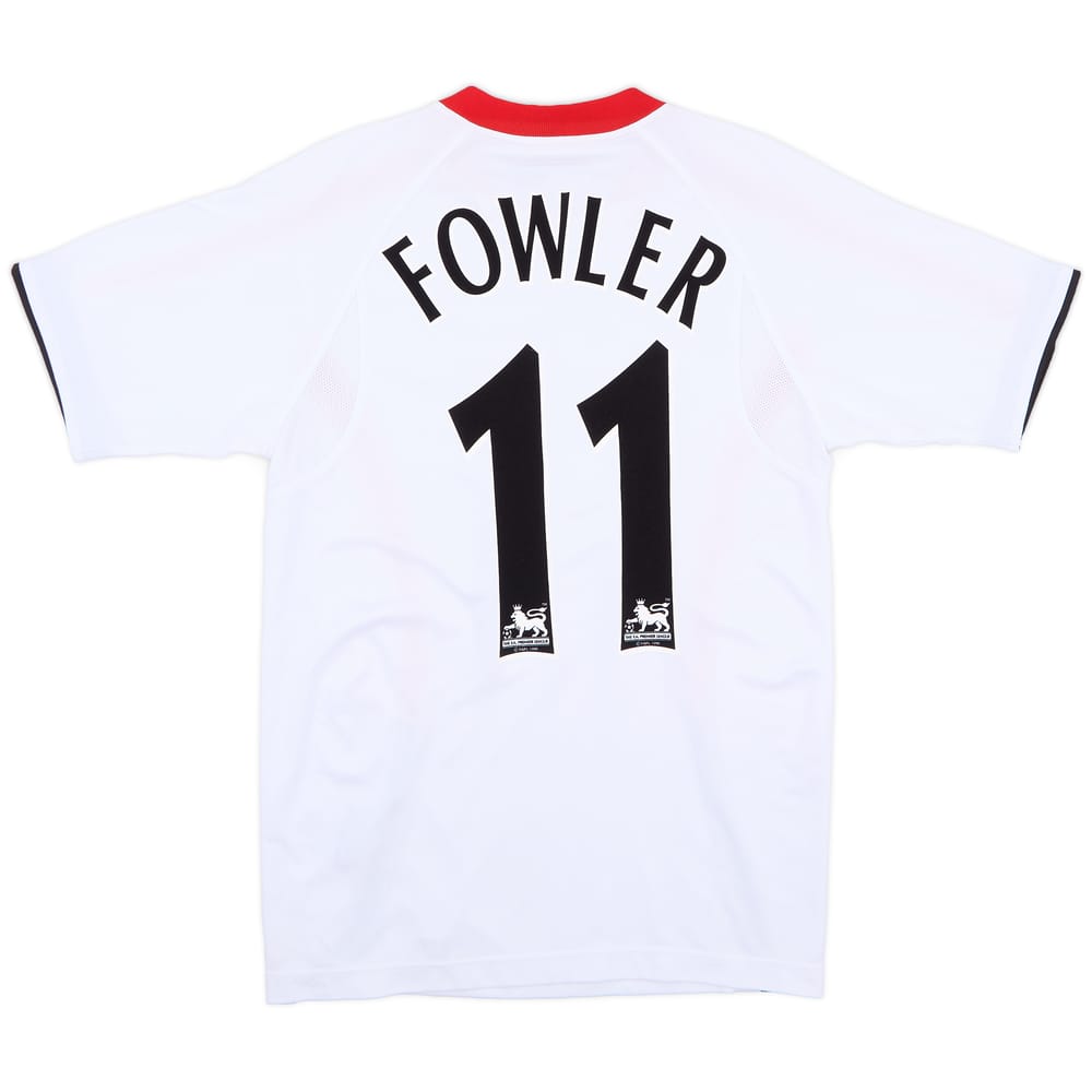 2005-06 Liverpool Away Shirt Fowler #11 - 9/10 - (XS)