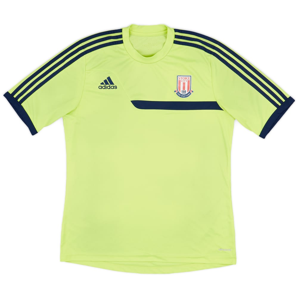 2013-14 Stoke City adidas Training Shirt - 7/10 - (L)