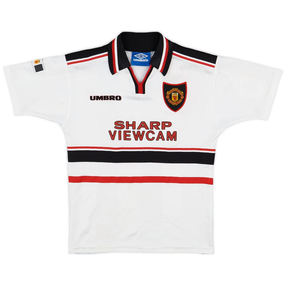 1997-99 Manchester United Away Shirt - 7/10 - (S.Boys)