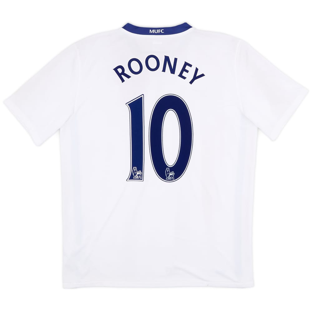 2008-10 Manchester United Away Shirt Rooney #10 - 8/10 - (L)