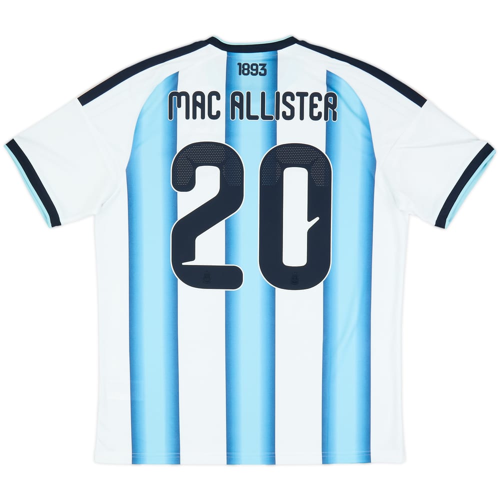2026-27 Argentina Home Shirt Mac Allister #20