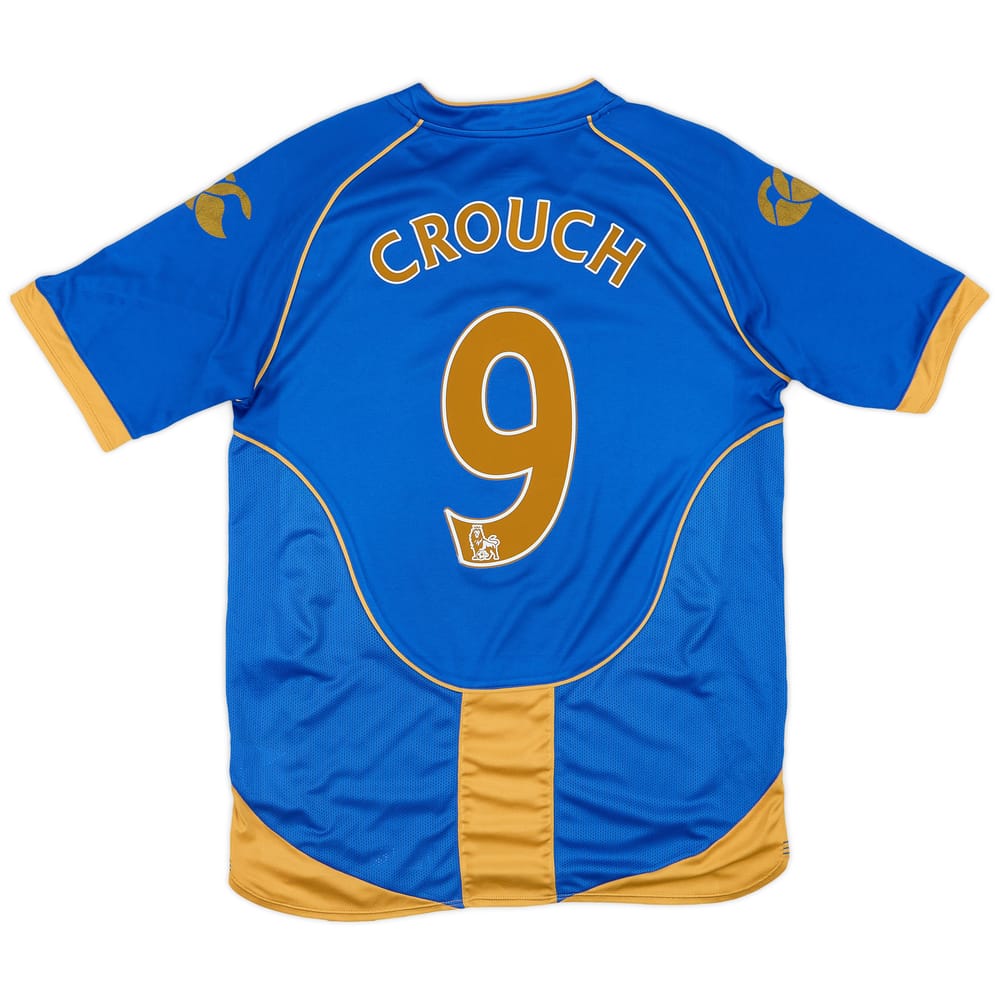 2008-09 Portsmouth Home Shirt Crouch #9 - 6/10 - (M)