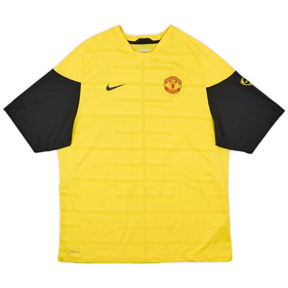 2009-10 Manchester United Nike Training Shirt - 8/10 - (L)