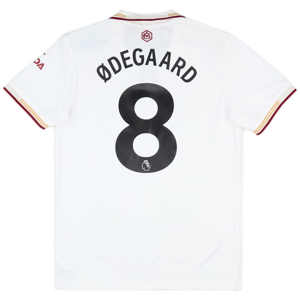 2025-26 Arsenal Authentic Third Shirt Odegaard #8