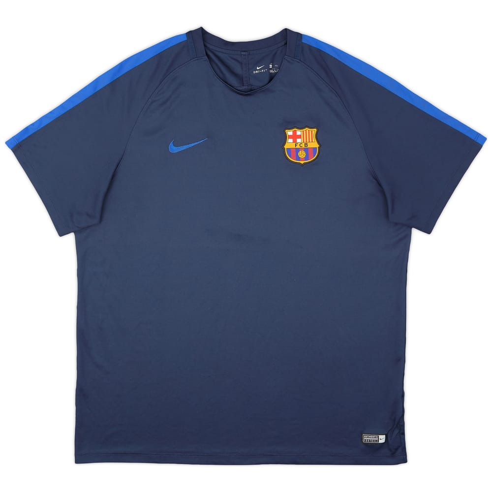 2016-17 Barcelona Nike Training Shirt - 8/10 - (XXL)