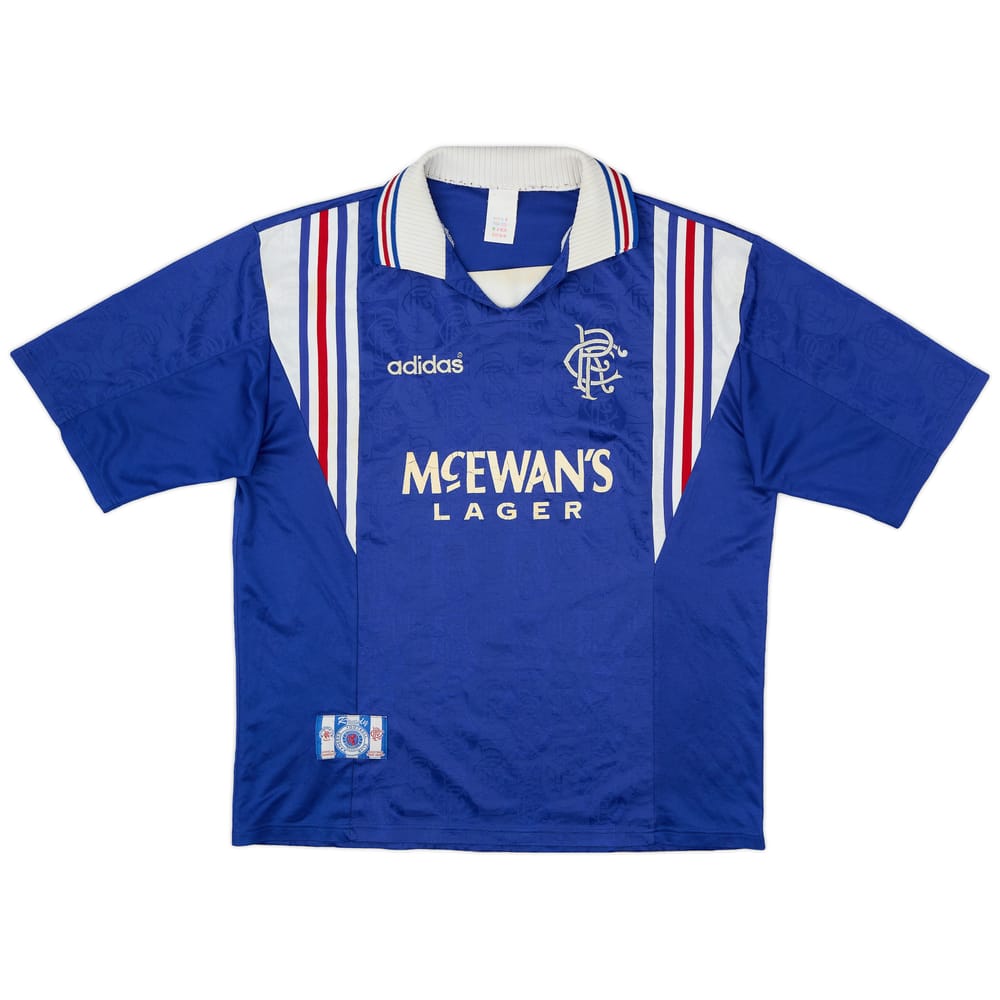 1996-97 Rangers Home Shirt - 5/10 - (XL)