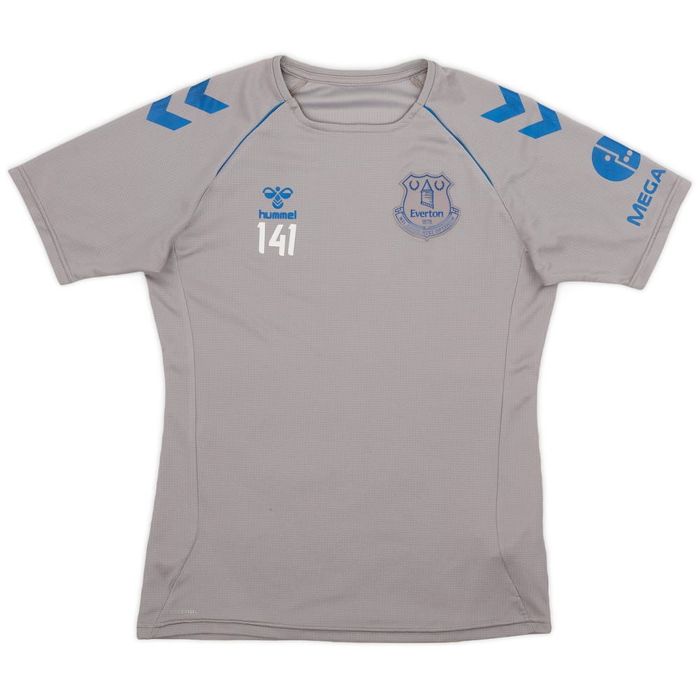 2020-21 Everton Hummel Player Issue Training Shirt #141 - 8/10 - (S)