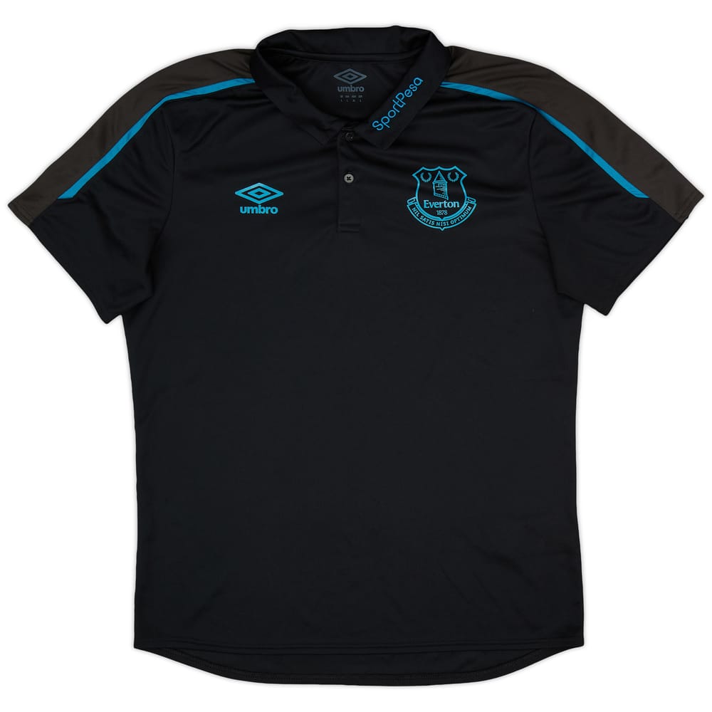 2017-18 Everton Umbro Polo Shirt - 7/10 - (L)