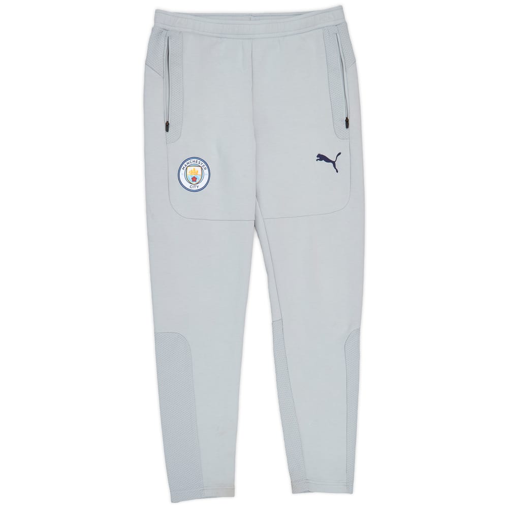 2021-22 Manchester City Puma Track Pants/Bottoms - 7/10 - (L)