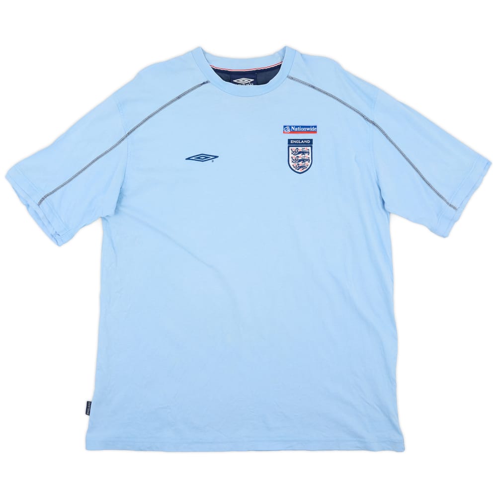 2002-03 England Umbro Training Shirt - 8/10 - (XXL)