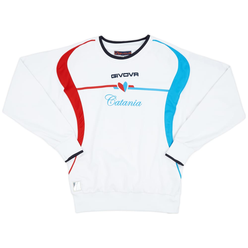2010-11 Catania Givova Sweat Top - 8/10 - (L)