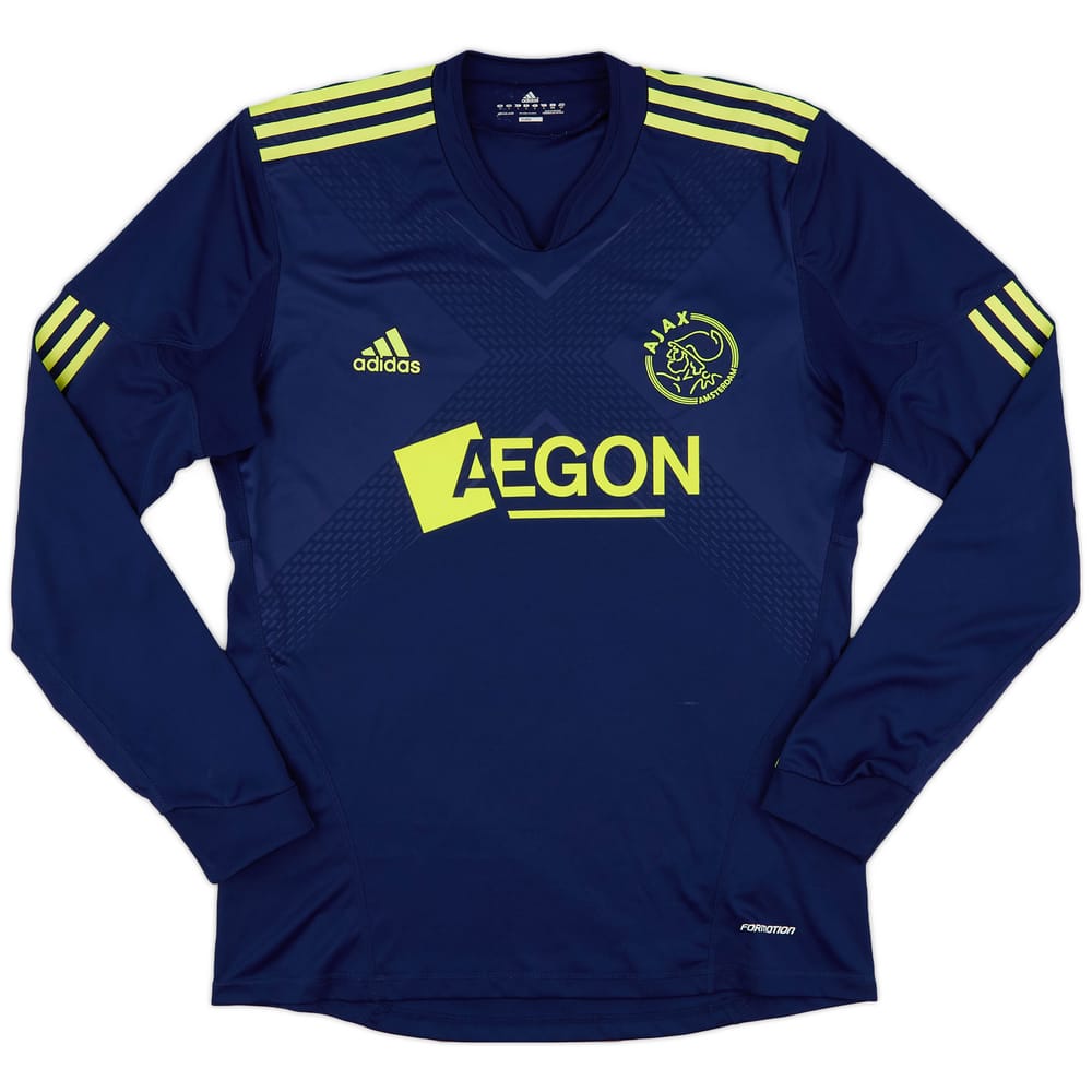 2010-11 Ajax Player Issue Away L/S Shirt - 8/10 - (L)
