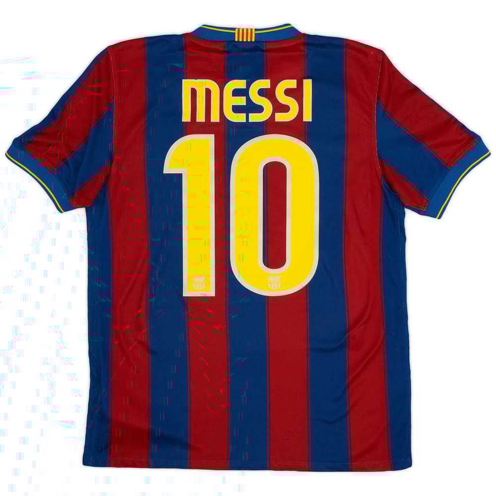 2009-10 Barcelona Home Shirt Messi #10 - 6/10 - (S)