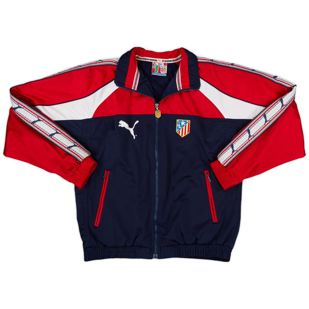 1996-97 Atletico Madrid Puma Track Jacket - 8/10 - (M)