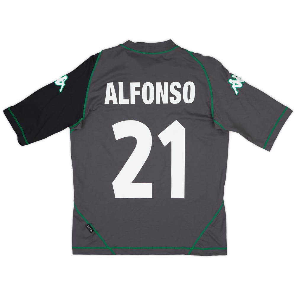 2003-04 Real Betis Third Shirt Alfonso #21 - 9/10 - (XL)