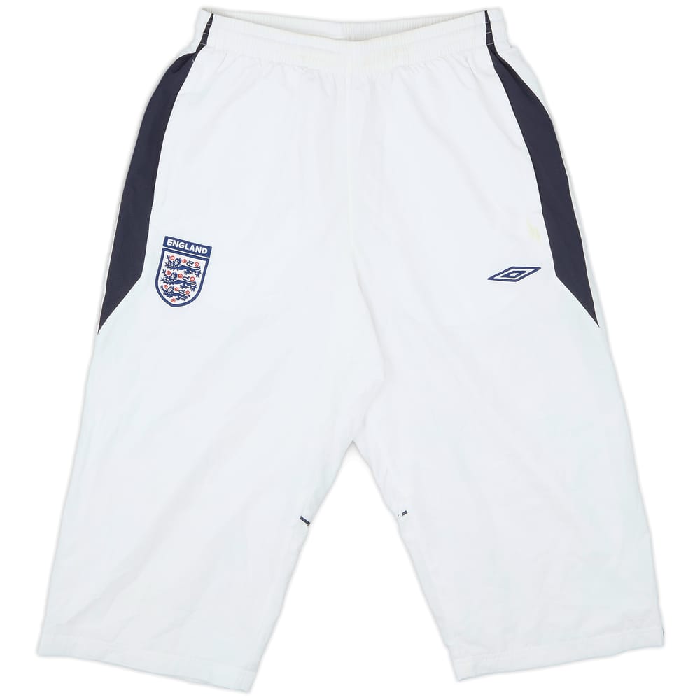 2004-06 England Umbro 3/4 Training Pants - 6/10 - (L)