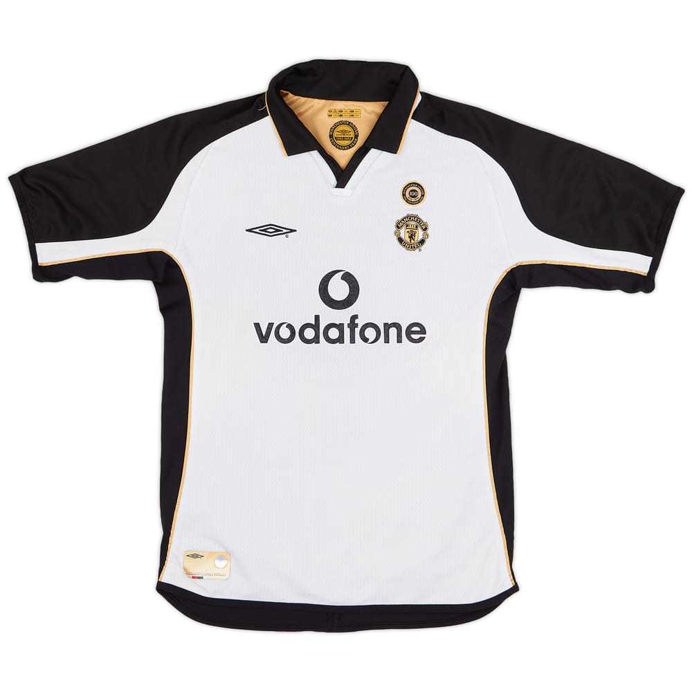 2001-02 Manchester United Centenary Away/Third Shirt - 6/10 - (L.Boys)