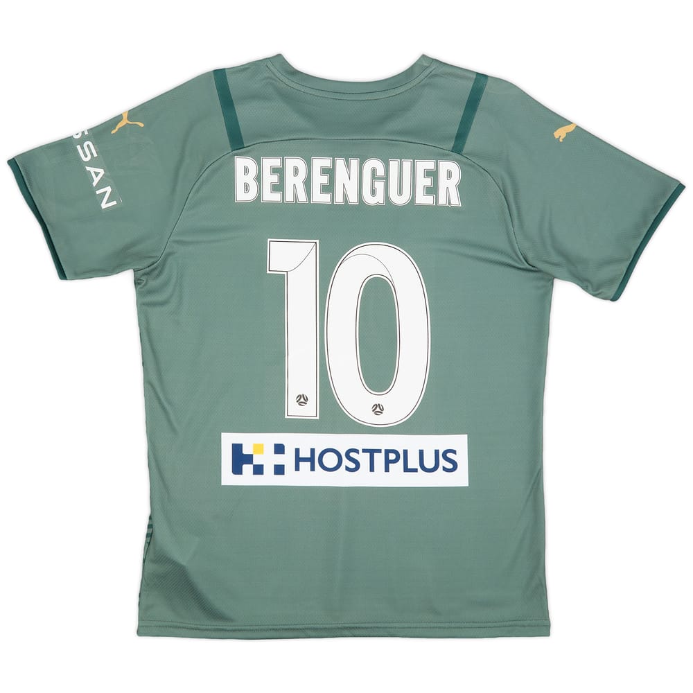2021-22 Melbourne City Player Issue Away Shirt Berenguer #10 (M)