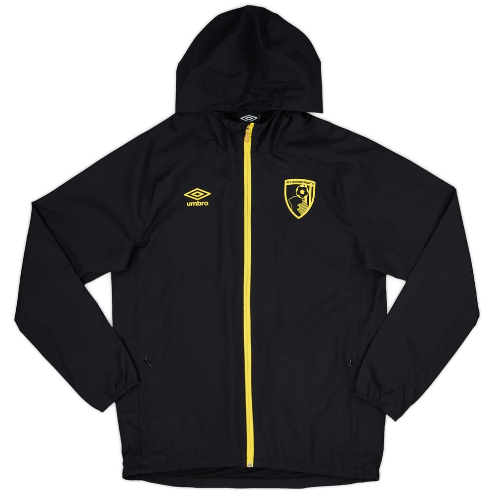 2017-18 Bournemouth Umbro Hooded Rain Jacket - 8/10 - (M)