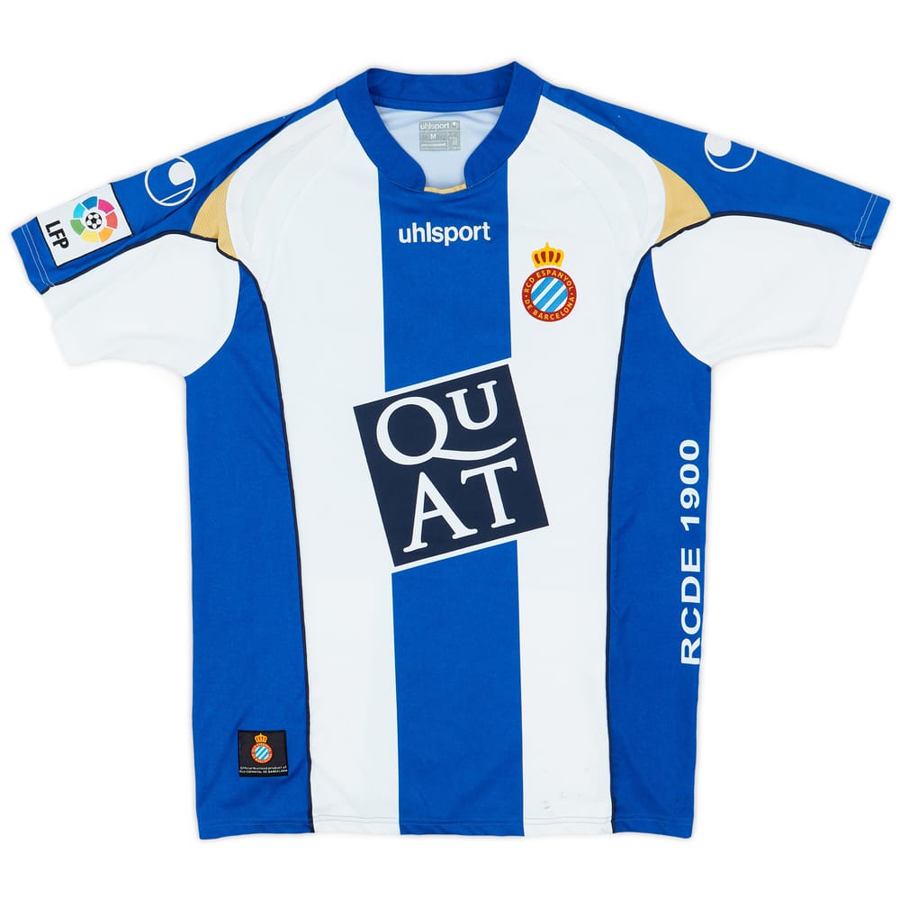 2007-08 Espanyol Home Shirt - 8/10 - (M)