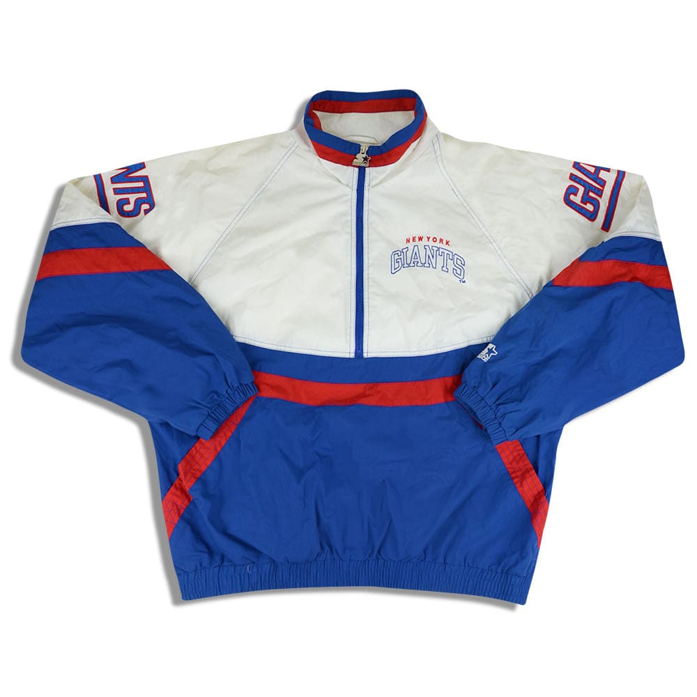1990s New York Giants Starter Rain Jacket XL