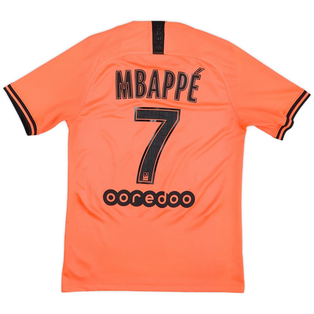 2019-20 Paris Saint-Germain Away Shirt Mbappe #7 - 9/10 - (S)