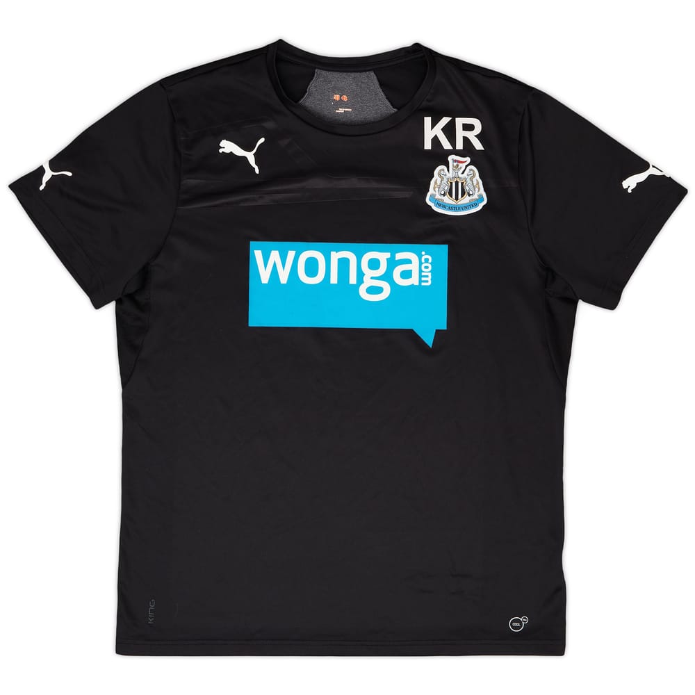 2013-14 Newcastle Staff Issue Puma Training Shirt KR - 8/10 - (L)