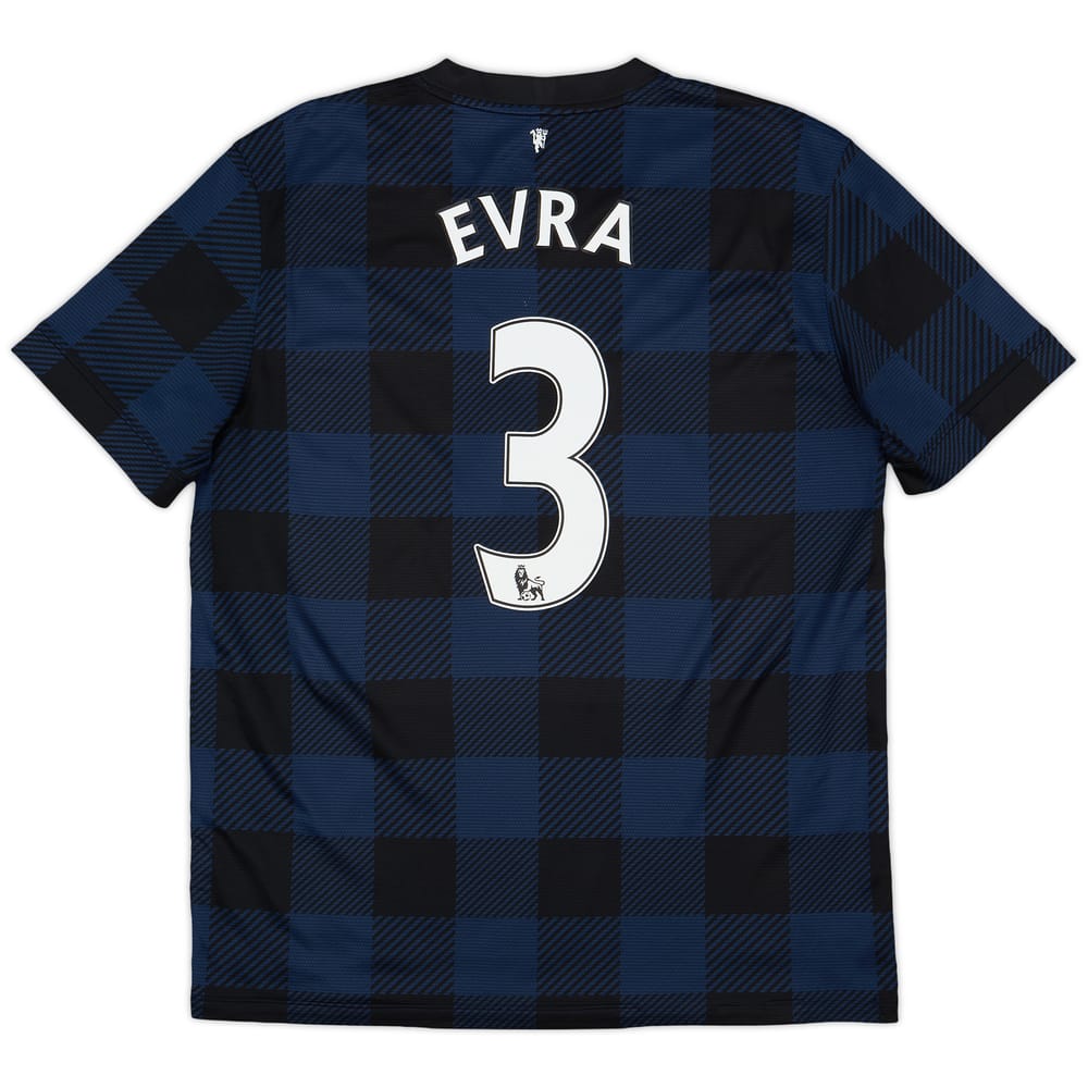 2013-14 Manchester United Away Shirt Evra #3 - 5/10 - (L)