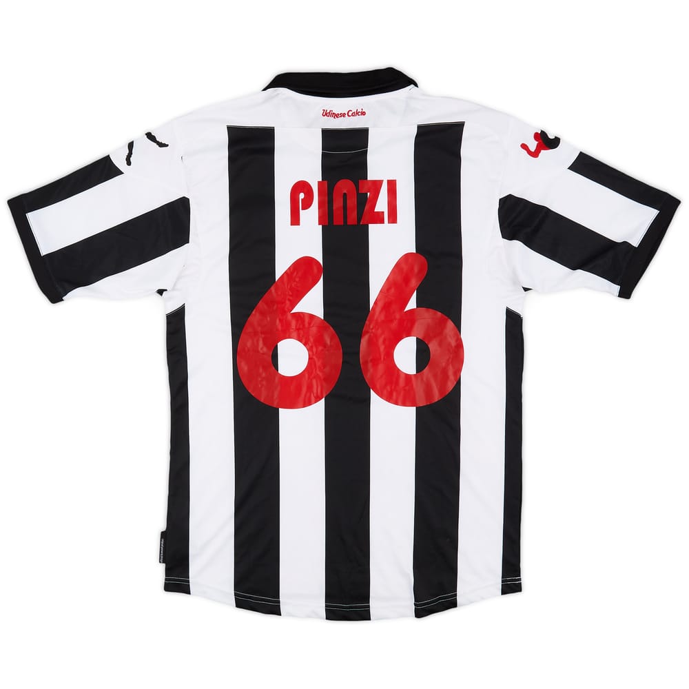 2012-13 Udinese Home Shirt Pinzi #66 - 7/10 - (XL)